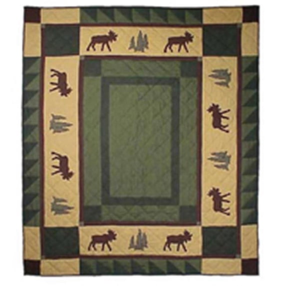 Patch Magic Cedar Trail- Throw 50 x 60 in.