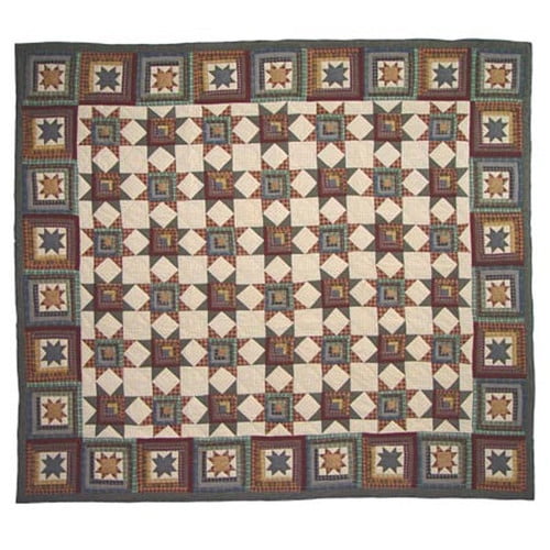 Patch Magic Cottage Star Reversible Quilt