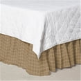 thumbnail image 1 of Patch Magic DRTW170A Brown Plaid- Fabric Dust Ruffle Twin, 1 of 1