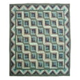 thumbnail image 1 of Patch Magic  Green Log Cabin- Quilt Twin 65 x 85 in., 1 of 4