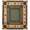 thumbnail image 1 of Patch Magic QTCEDR Cedar Trail- Quilt Twin 65 x 85 in., 1 of 7