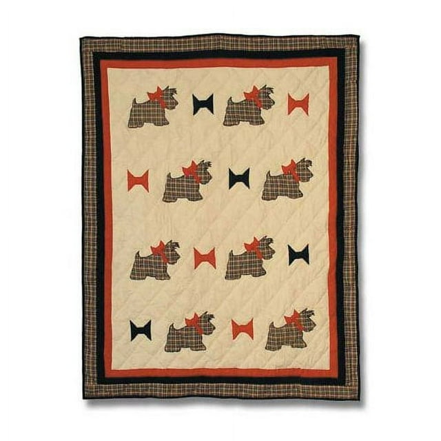 Patch Magic Scottie Crib Quilt