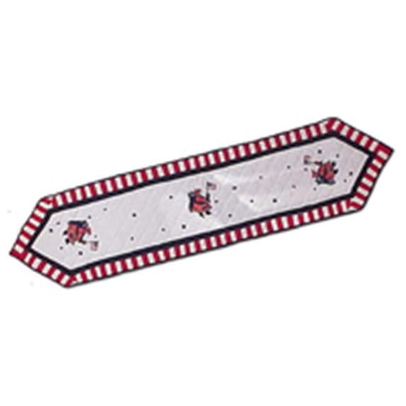 Patch Magic TRCOLS Colonial Santa- Table Runner 72 x 16 in.