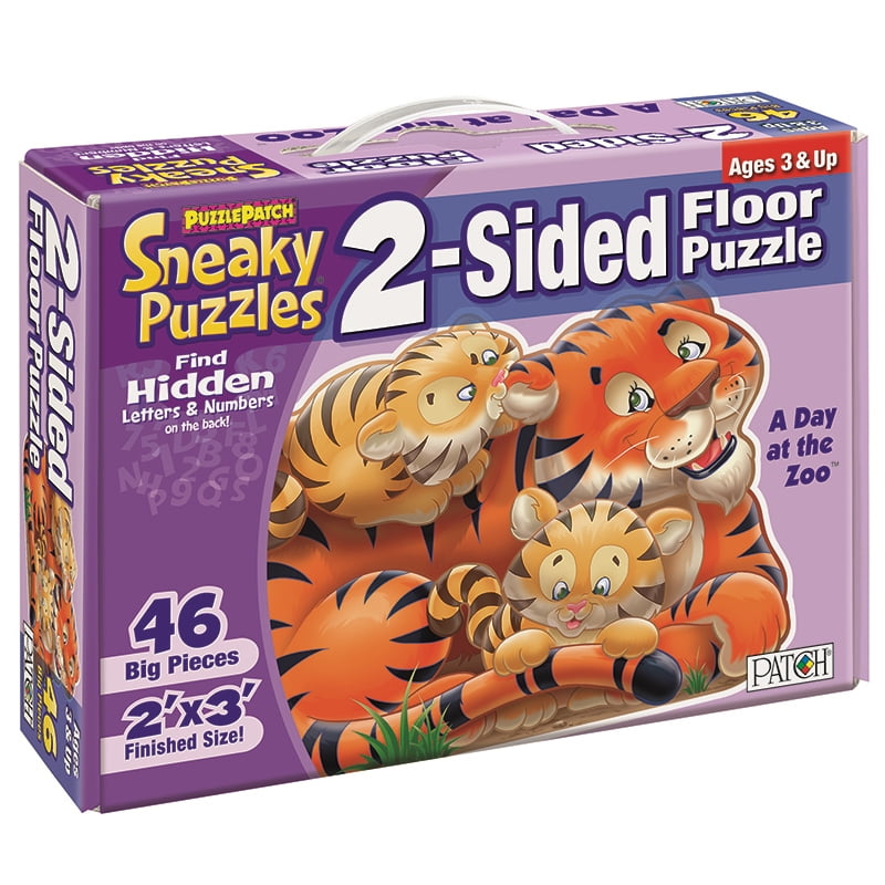 Patch Products 2-Sided Sneaky Floor Puzzle - Walmart.com