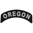 thumbnail image 1 of Patch, Small Embroidered Rocker (Iron-On or Sew-On), Oregon State Patch, 4" x 1.75" Arch, 1 of 4