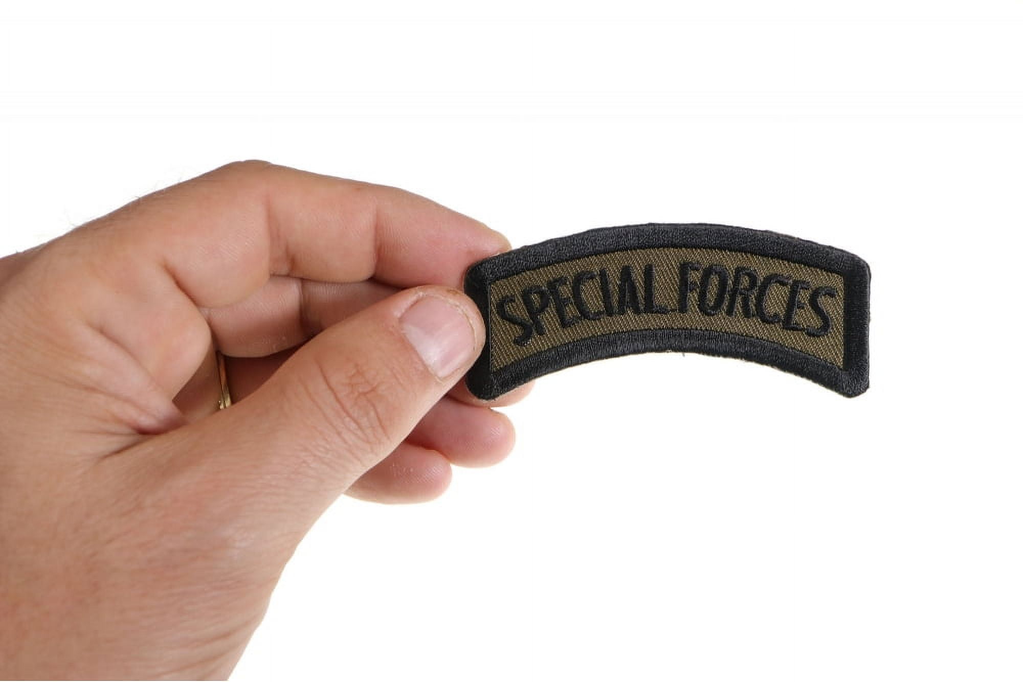 Patch, Small Embroidered Rocker (Iron-On or Sew-On), Special Forces ...