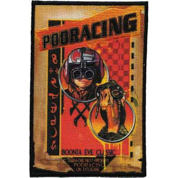 Patch - Star Wars - Podracing Iron On Licensed Gifts Toys p-sw-0074