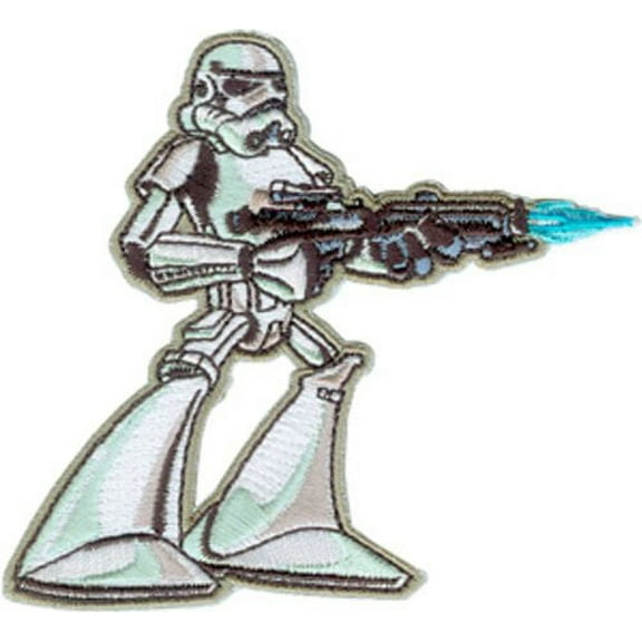 Patch - Star Wars - Storm Trooper Iron On Licensed Gifts Toys p-sw-0059