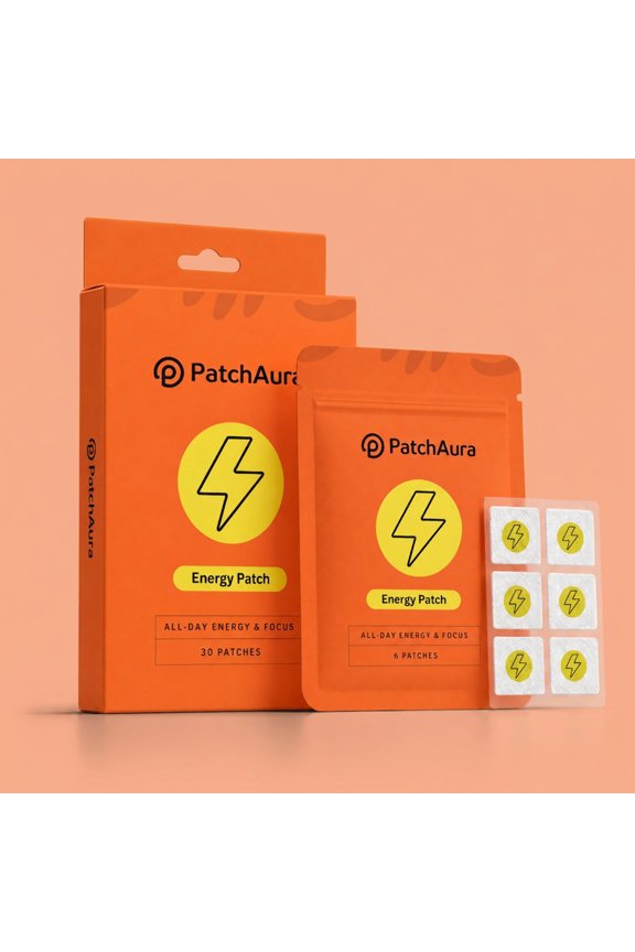 Energy Patch  Daily Energy & Focus Support, 30 Count