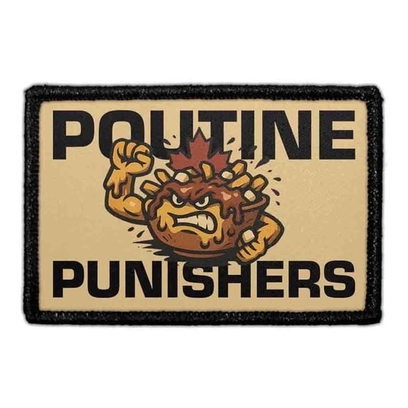 PatchPoutine Punishers - Removable Patch