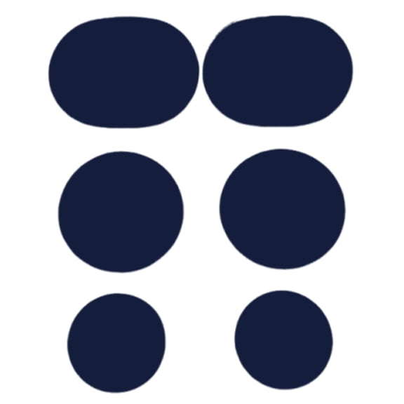 Patches for Shoes | 6 Pieces Round Toeburst Prevention Tape Pads | Shoe Heel Repair Inserts | for Sn