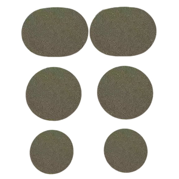 Patches for Shoes | 6 Pieces Round Toeburst Prevention Tape Pads | Shoe Heel Repair Inserts | for Sn