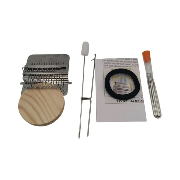 Patchmaker 2.0 Kit, Darning Looms Quickly Mini Mending Convenient Darning-Loom for Mending Jeans Socks Clothes Looms Machine Makes Beautiful Stitching DIY Weaving Arts