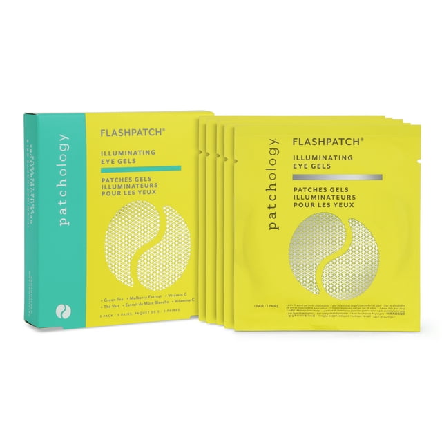 Patchology Flash Patch Illuminating Under Eye Sheet Mask for Dark