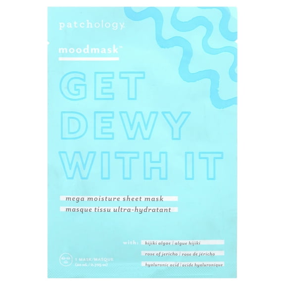 Patchology Moodmask Get Dewy With It Sheet Mask, 0.705 oz