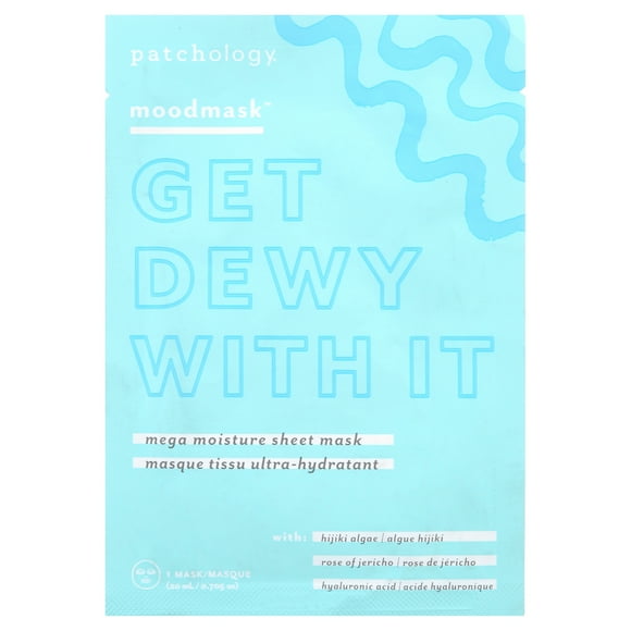 Patchology Moodmask Get Dewy With It Sheet Mask, 0.705 oz