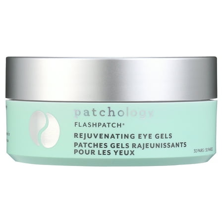Patchology Rejuvenating Under Eye Face Mask Gels with Caffeine and Hyaluronic Acid - 30 Pairs