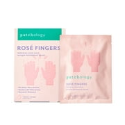 Patchology Rosé Fingers- Hydrating & Anti-Aging Hand Mask, Single
