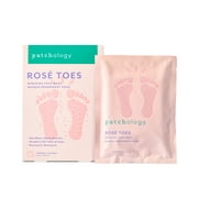 Patchology Rosé Toes-Renewing & Protecting Foot Mask Socks, Single