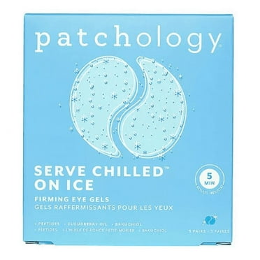 Patchology Serve Chilled™ On Ice Firming Under Eye Face Mask Gels, 5 Pairs