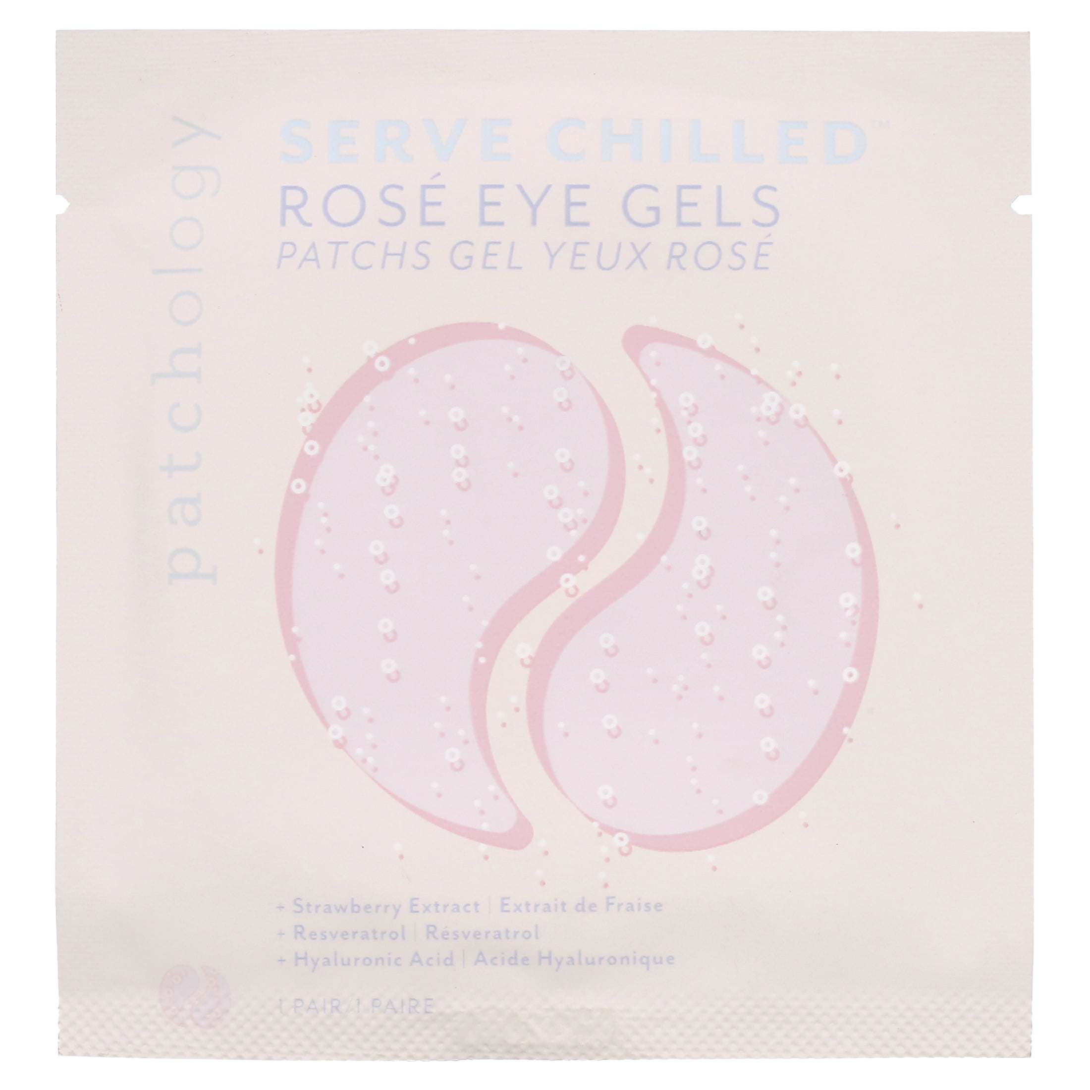 Patchology Serve Chilled Rosé Eye Gels Single