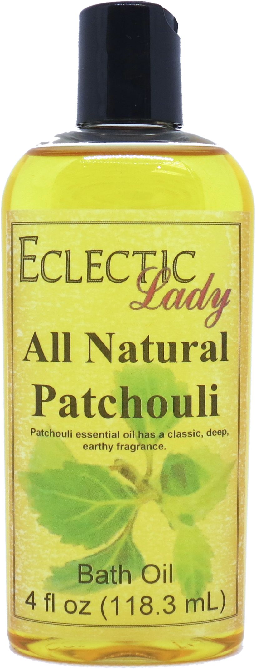 Patchouli Bath Oil Scented Body Oil Relaxing & Moisturizing Bathing