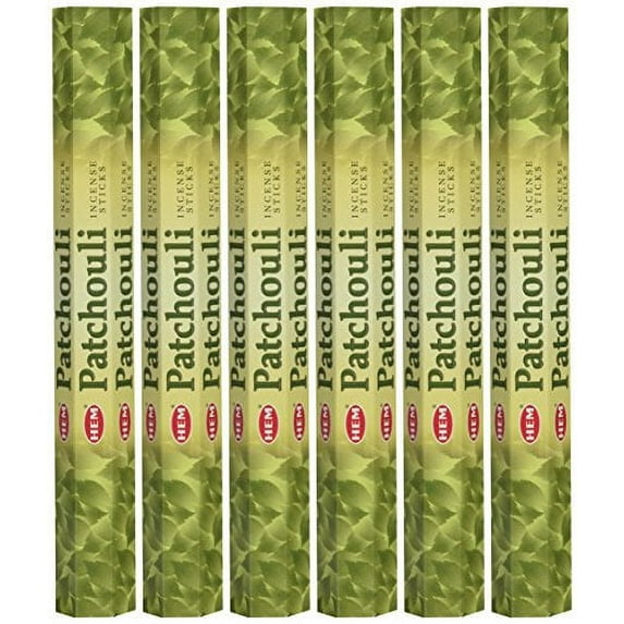 HEM Divine Healing Incense - Box Of Six 20 Gram Tubes With Approximately 20 Sticks Each