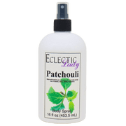 Patchouli Body Spray, Eclectic Lady, Hydrating Mist, Unisex, 16 oz