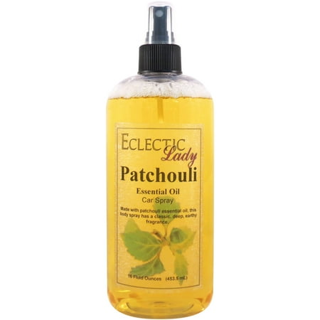 Patchouli Essential Oil Car Spray, 16 ounces