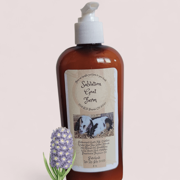 Patchouli Scented Goat Milk Lotion