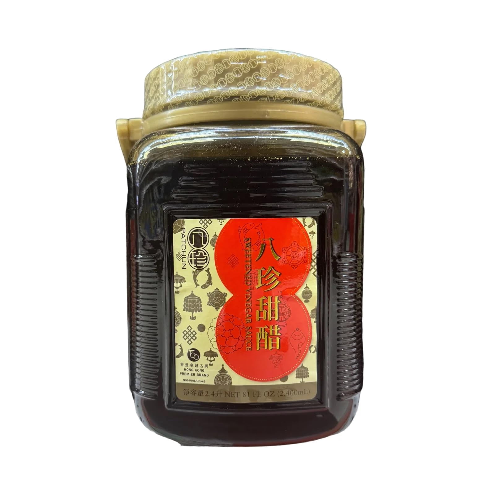 Patchun Sweetened Vinegar Sauce 2400ml  Product of Hongkong