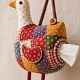 thumbnail image 1 of Patchwork Animal Tissue Box Cover, DIY Craft Kit Fabric Tissue Holder for Living Room Bedroom, Handmade Assembly Decorative Practical Home Accent, 1 of 6