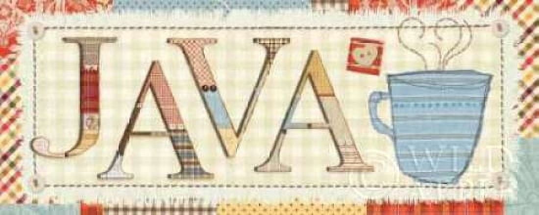 Patchwork Cafe II Canvas Art - Pela Studio (10 x 20)