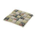 thumbnail image 1 of Patchwork Chair Pad with Ties Decorative Cushions Farmhouse Square Seat Cushion for Kitchen Dining Room Office, 1 of 6