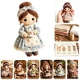 thumbnail image 1 of Patchwork DIY Doll Kits – Handmade Fun & Creativity, 3D Cute Dolls DIY Felt Patchwork Kit, Creative Manual Art Craft, Gifts for Adults Beginners, Doll & DIY Craft Lovers (E-1PCS), 1 of 9