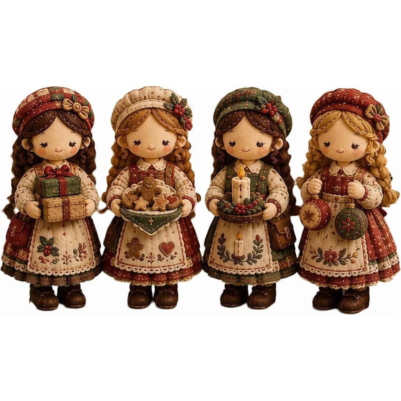 Patchwork DIY Kit Series, Tiny Worlds Collection, Creative Sewing Art Craft, Complete Handmade Kit for Beginner Crafters Home Decor Unique Gift Sets (cc5)