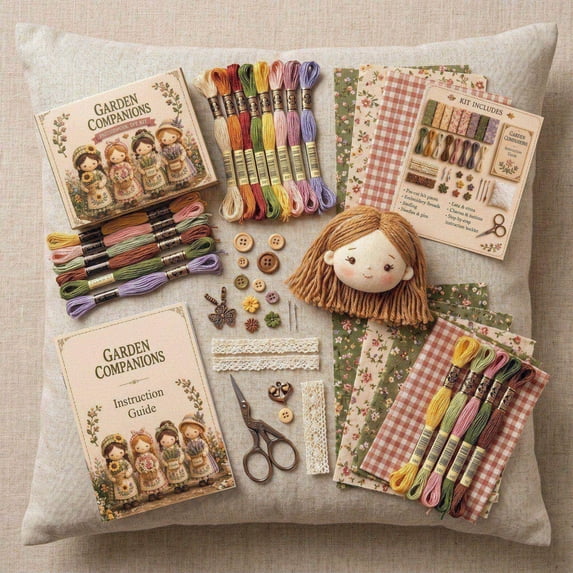 Patchwork Diy Doll Kits, Handmade Fun Creativity, 3D Cute Dolls Diy Felt Patchwork Kit, Creative Manual Art Craft Gifts Fairy Doll Making Kit Diy Elf Dolls for Beginners Handmade Home Decor Gift