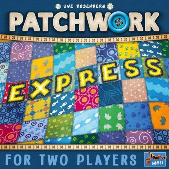 Patchwork Express Family Strategy Board Game for Ages 6+