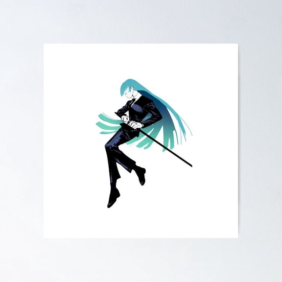 Patchwork Human Curse Mahito Idle Transfiguration Anime Villain Graphic Wall Art, Unframed Poster