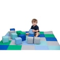 thumbnail image 1 of Patchwork Mat and Block Set - Tranquility, 1 of 2