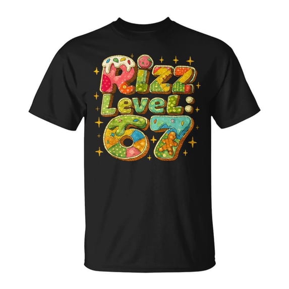 Patchwork Rizz Level 67 Gamer For Ns TShirt