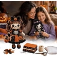 thumbnail image 1 of Patchwork Skeleton Witch Girl DIY Kit, Halloween DIY Patchwork Skeleton Set with 7 Styles Doll Making, Handmade Decor Ornament Gift for Craft Lovers, Beginner Sewing Project (CC2), 1 of 8