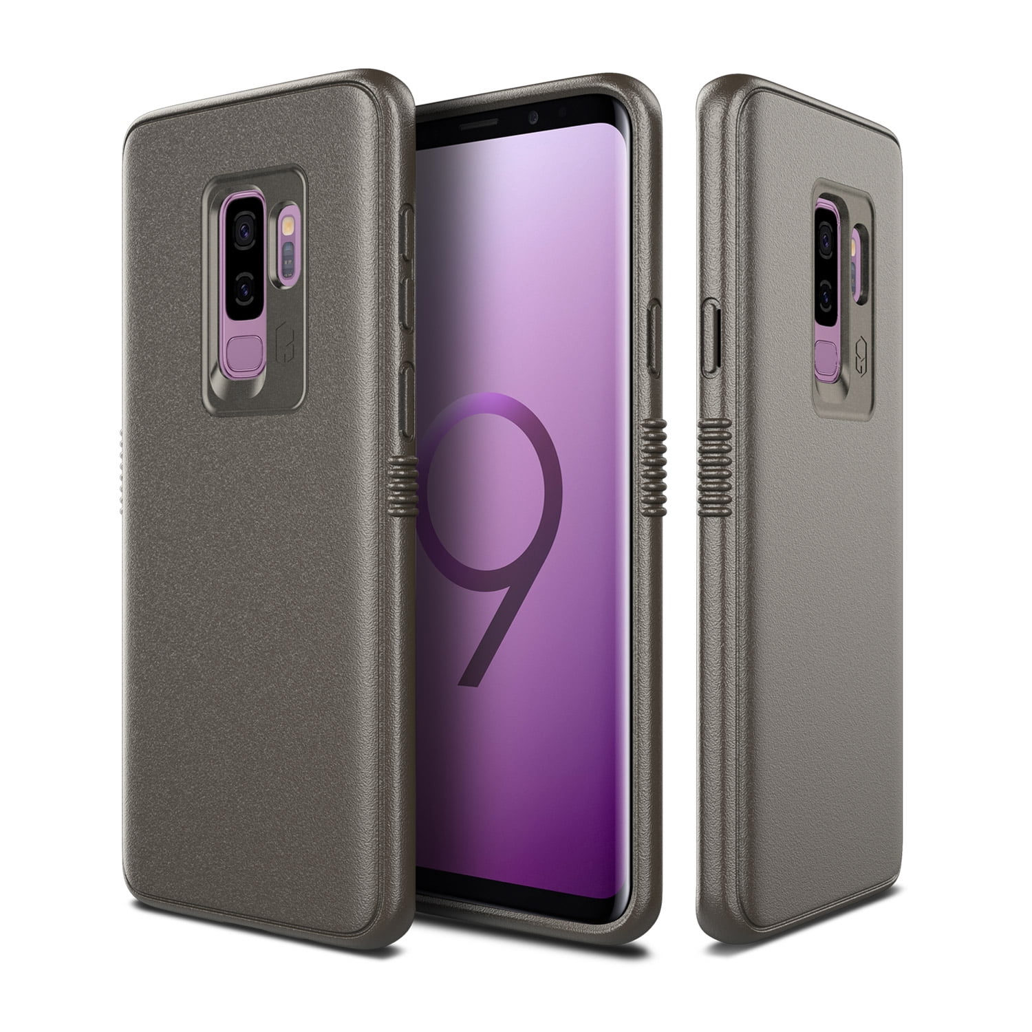 Patchworks Mono Grip Case in Taupe For Samsung Galaxy S9 Plus
