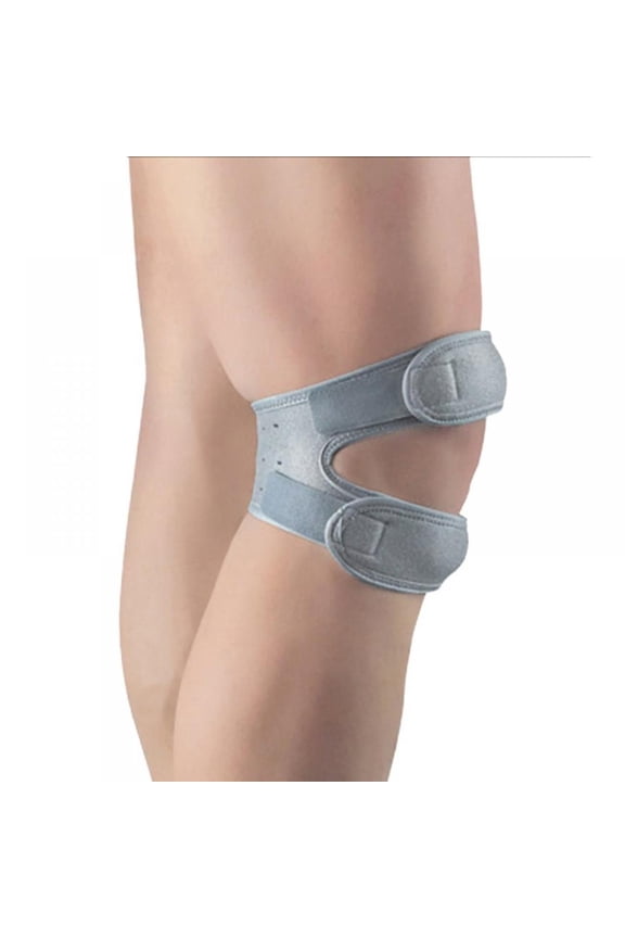 Patella Knee Strap, Adjustable Knee Brace (3D Silicone Insert) for Men & Women, Knee Joint Pain Prevention & Relief