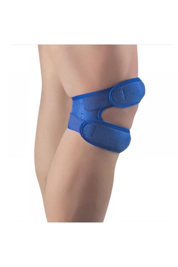 Patella Knee Strap, Adjustable Knee Brace (3D Silicone Insert) for Men & Women, Knee Joint Pain Prevention & Relief