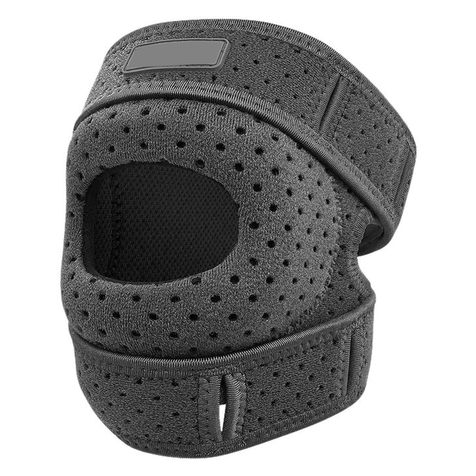 Patellar Support Knee Brace with Gel Pads, Adjustable Tendon Stabilizer for Knee Pain Relief - Compression Sleeve for Meniscus Tear, Osteoarthritis, Football, Hiking, Tennis - Orthopedic Knee Support