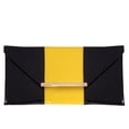 thumbnail image 1 of Patent Color Block Envelop Clutch, 1 of 18