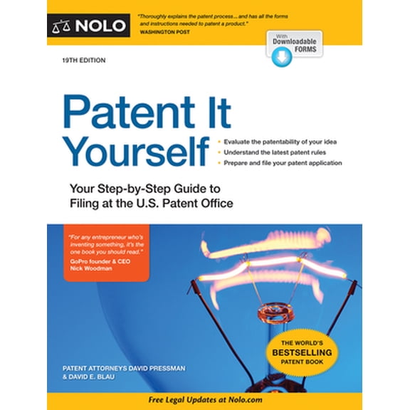Pre-Owned Patent It Yourself: Your Step-by-step Guide to Filing at the U.S. Patent Office, 9781413325393, 1413325394, Paperback, 19 edition