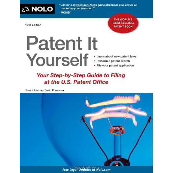 Pre-Owned Patent It Yourself: Your Step-By-Step Guide to Filing at the U.S. Patent Office (Paperback) 1413317197 9781413317190