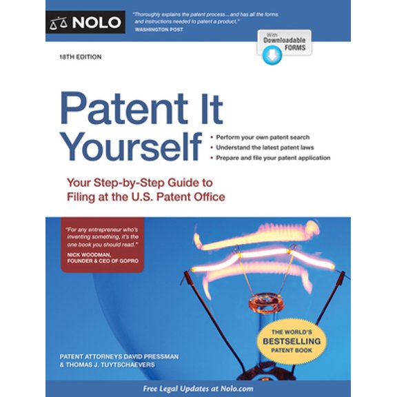 Pre-Owned Patent It Yourself: Your Step-by-Step Guide to Filing at the U.S. Patent Office (Paperback) 1413322573 9781413322576